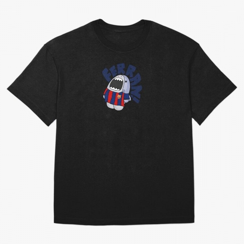 Ferran shark sticker Oversized T-Shirt Capture FIFA World Cup 2026 Group Stage Spirit, Built around England, Mbappe, Classic Soccer Heritage, Championship Pressure, Fan Loyalty and International Pride; Made for Die Hard Supporters, Soccer Lovers,