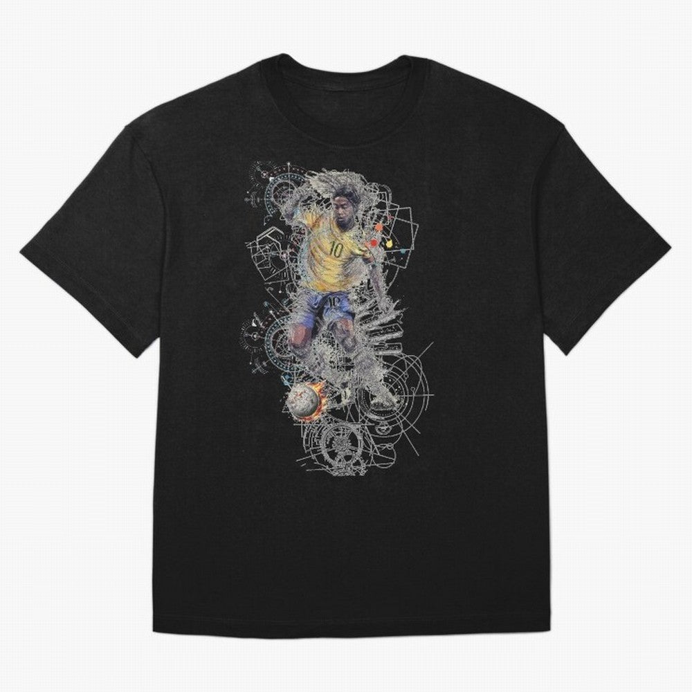 Ronaldo Football Playmaker Oversized T-Shirt Show Passion for the Stars of Global Football Passion for FIFA World Cup 2026 Group Stage, Capturing CR7, Argentina and Brazil, Goal Celebration Energy, Supporter Heritage, Football Icons and Worldwide