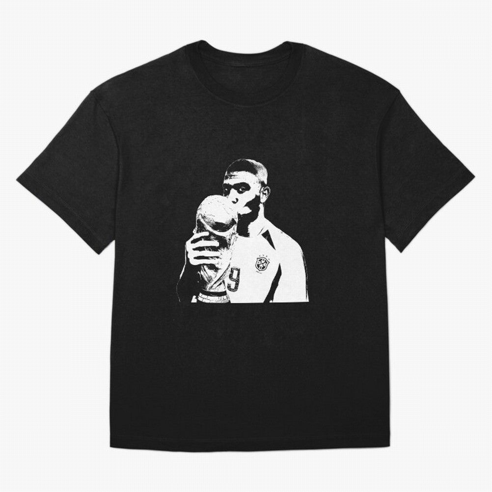 Design Ronaldo Fen?meno Oversized T-Shirt Elevate FIFA World Cup 2026 for Fans of Haaland and Mbappe and Brazil, Portugal and Argentina, Bringing Football History, Final Match Energy, Crowd Noise and Once in a Lifetime Moments; Ideal for Passionate