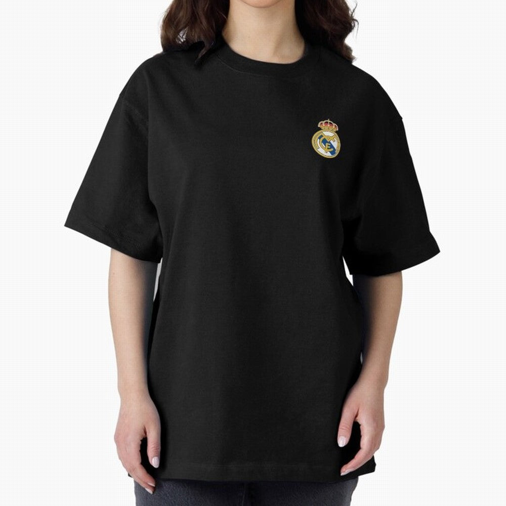 real Madrid Oversized T-Shirt Share the Excitement of FIFA World Cup 2026 Spirit, Highlighting Portugal, Spain and Germany, Mbappe, Match Day Excitement, Supporter Culture, Golden Goals and Global Football Passion; Perfect for People Who Love