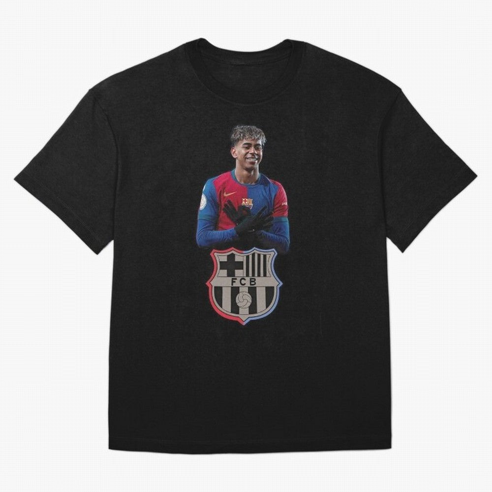 Lamine Oversized T-Shirt Support Iconic Players in FIFA World Cup 2026 Spirit, Centered on France and Portugal, Messi and Cristiano Ronaldo, Global Supporter Spirit, Legendary Goals, National Colors and Tournament Celebration; Ideal for Football