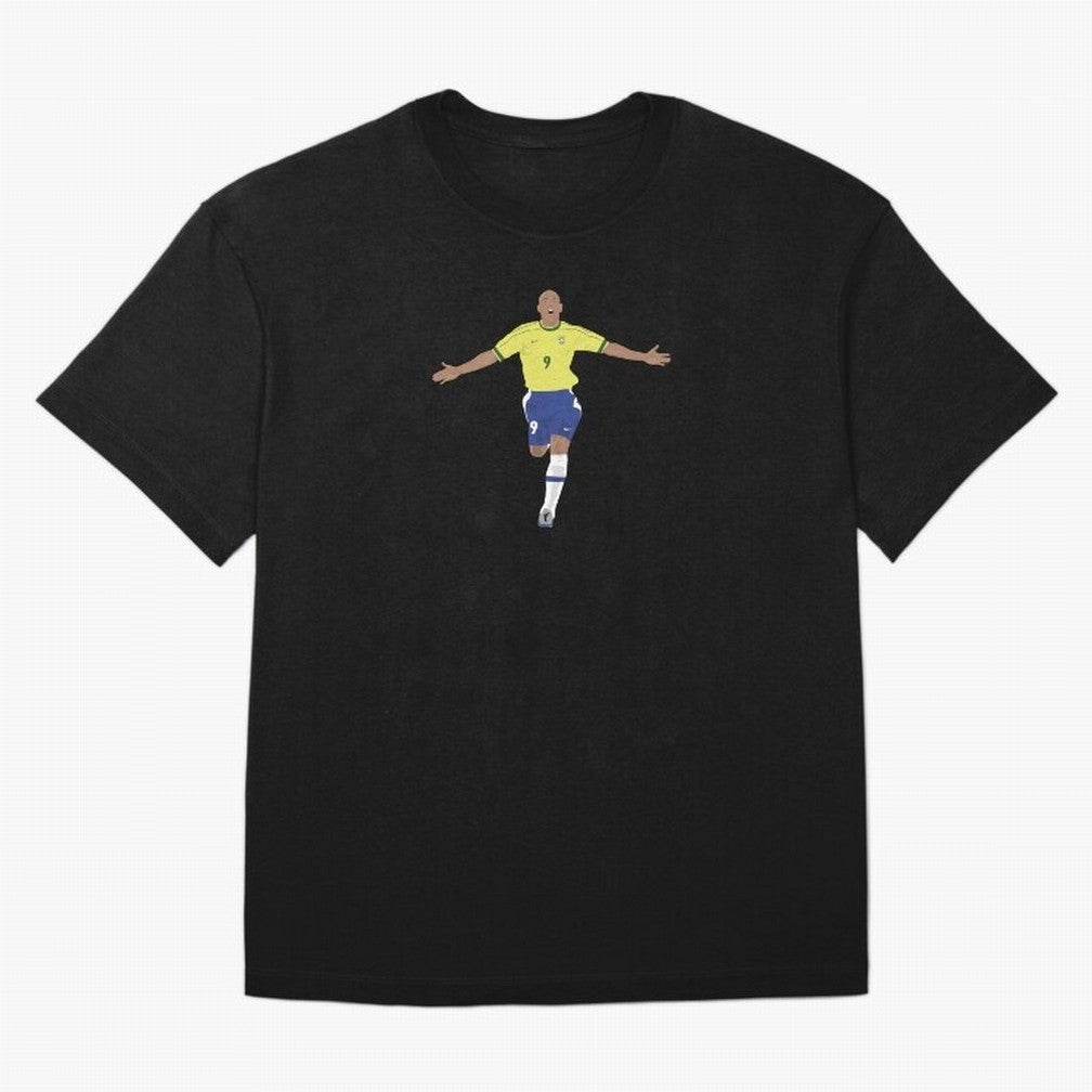 Ronaldo Luis Nazario Oversized T-Shirt Turn Up for Global Football Passion for FIFA World Cup 2026 USA Canada Mexico, Connected to Messi, England, France and Netherlands, Tournament Hype, Historic Matchups, Family Viewing Parties and Global Sports