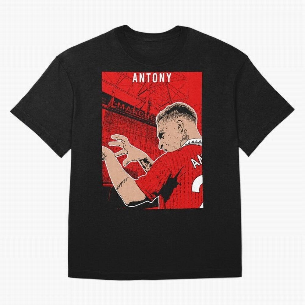 Antony Oversized T-Shirt Celebrate Every Goal in FIFA World Cup 2026 for Fans of Mbappe and Neymar and France, Bringing Tournament Hype, Historic Matchups, Family Viewing Parties and Global Sports Pride; Made for Collectors Who Enjoy Iconic