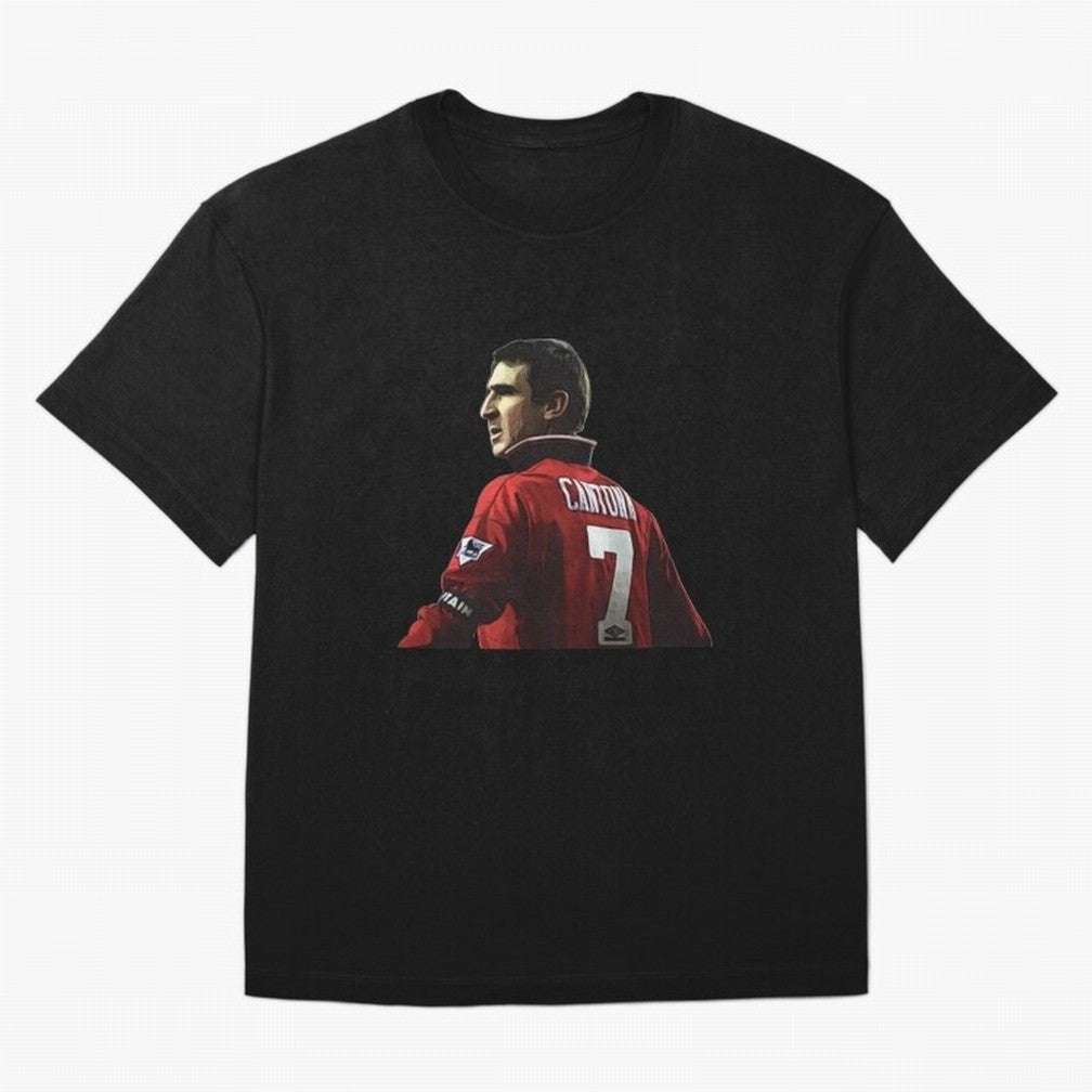 King of Manchester Eric Cantona Oversized T-Shirt Turn Football Passion into Global Football Passion for FIFA World Cup 2026, Capturing Messi, CR7 and Mbappe, France and Portugal, Retro Football Energy, Iconic Rivalries, Trophy Chase Drama and