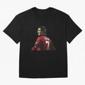 King of Manchester Eric Cantona Oversized T-Shirt Turn Football Passion into Global Football Passion for FIFA World Cup 2026, Capturing Messi, CR7 and Mbappe, France and Portugal, Retro Football Energy, Iconic Rivalries, Trophy Chase Drama and