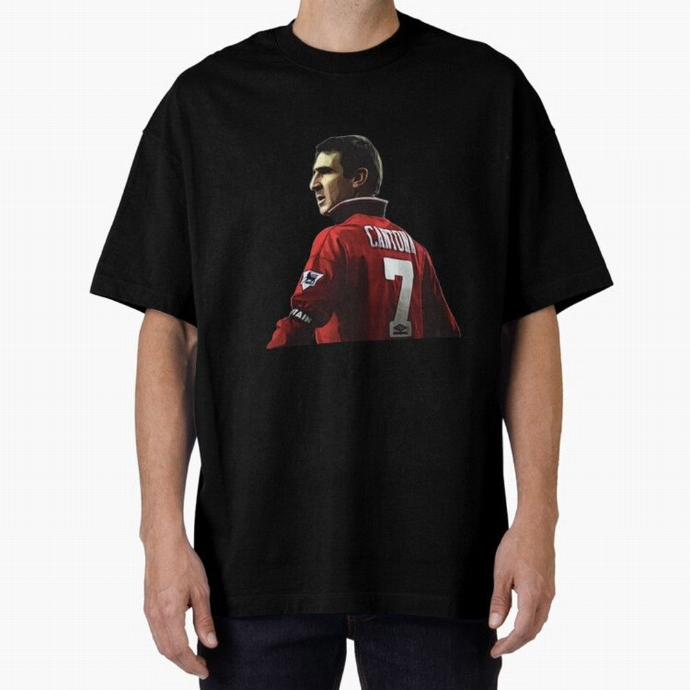 King of Manchester Eric Cantona Oversized T-Shirt Turn Football Passion into Global Football Passion for FIFA World Cup 2026, Capturing Messi, CR7 and Mbappe, France and Portugal, Retro Football Energy, Iconic Rivalries, Trophy Chase Drama and