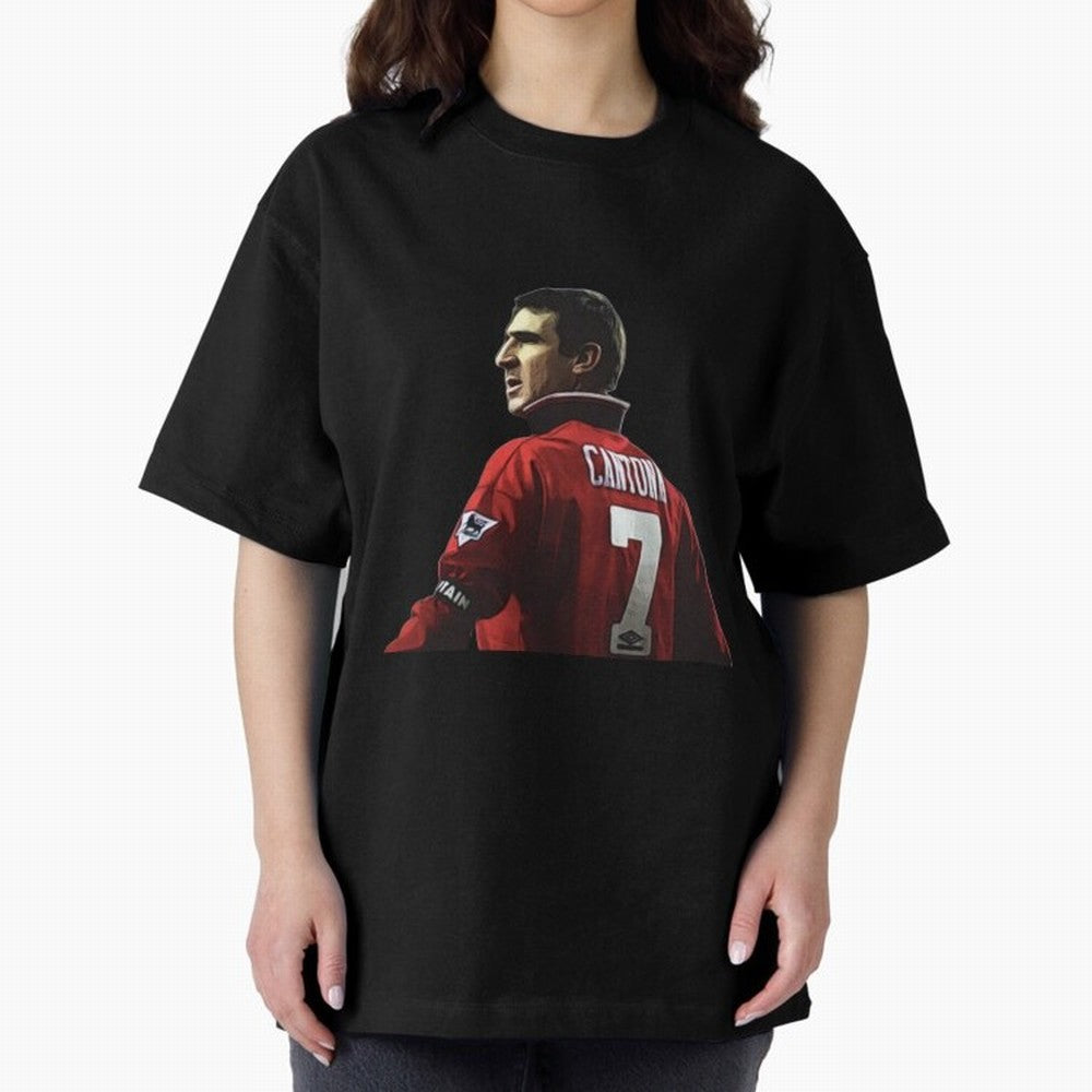 King of Manchester Eric Cantona Oversized T-Shirt Turn Football Passion into Global Football Passion for FIFA World Cup 2026, Capturing Messi, CR7 and Mbappe, France and Portugal, Retro Football Energy, Iconic Rivalries, Trophy Chase Drama and