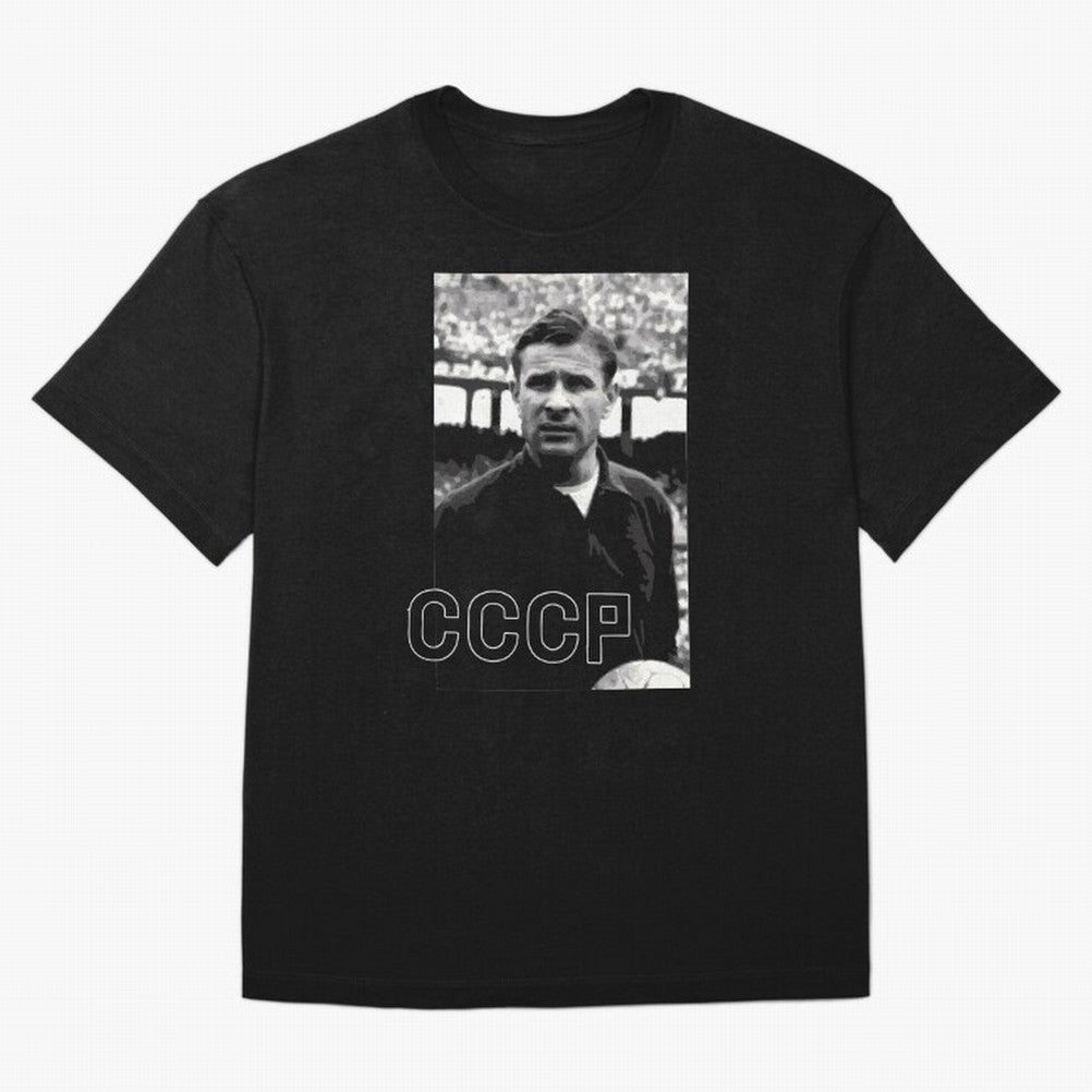 Lev Yashin Football Legends1 Oversized T-Shirt Live for the Drama of FIFA World Cup 2026 Group Stage Capturing CR7, Argentina Energy, Football Festival Excitement, Trophy Ambitions, Country Rivalries and Star Player Buzz; Created for Match Day