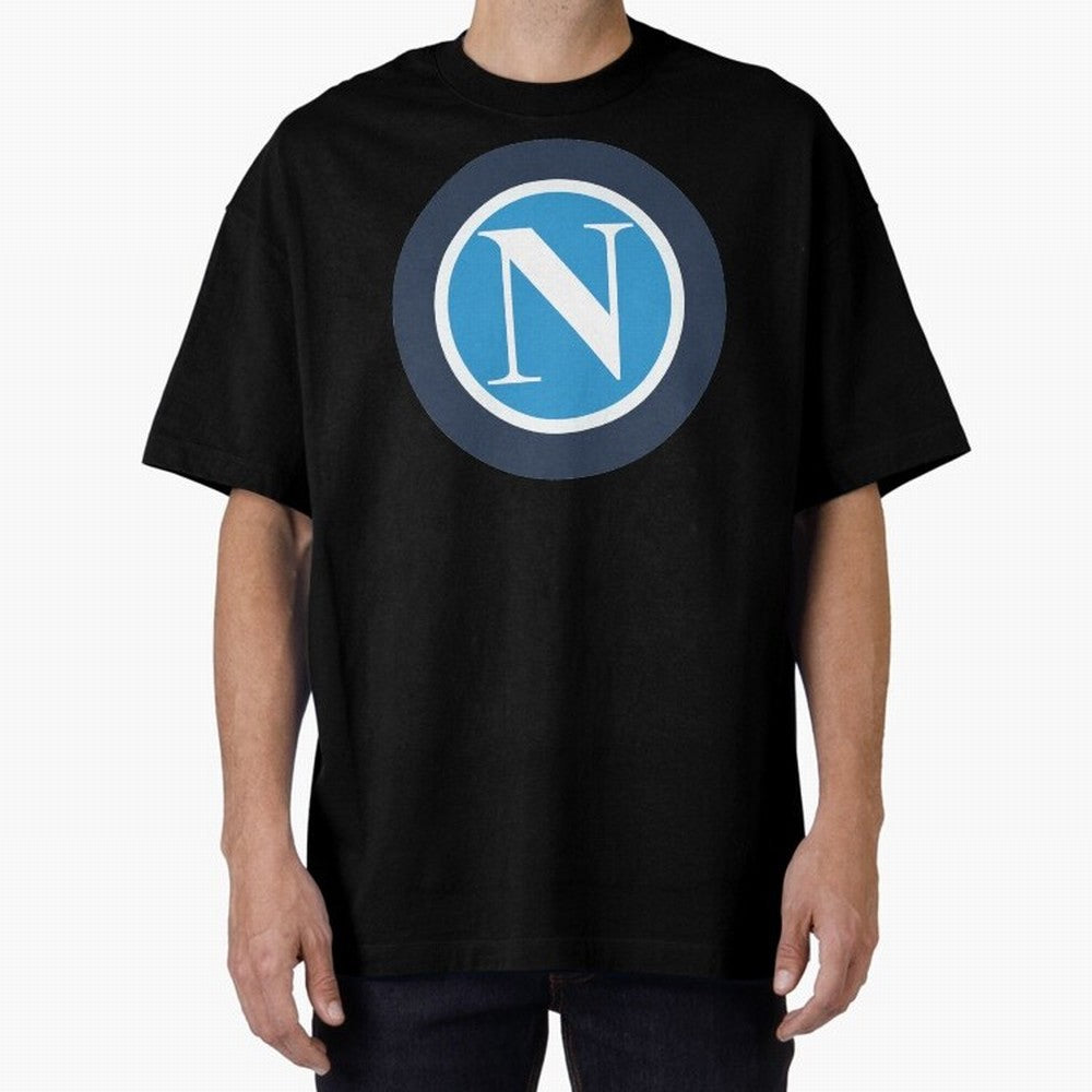 NAPOLI Oversized T-Shirt Discover FIFA World Cup 2026 for Fans of Haaland and Argentina, Bringing Global Supporter Spirit, Legendary Goals, National Colors and Tournament Celebration; Ideal for Passionate Fans Who Love Underdog Stories, Superstar