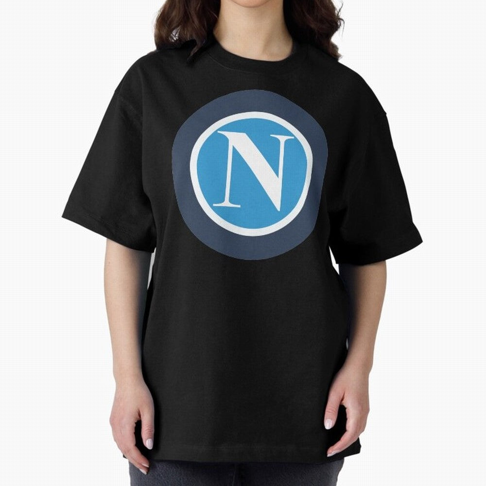 NAPOLI Oversized T-Shirt Discover FIFA World Cup 2026 for Fans of Haaland and Argentina, Bringing Global Supporter Spirit, Legendary Goals, National Colors and Tournament Celebration; Ideal for Passionate Fans Who Love Underdog Stories, Superstar
