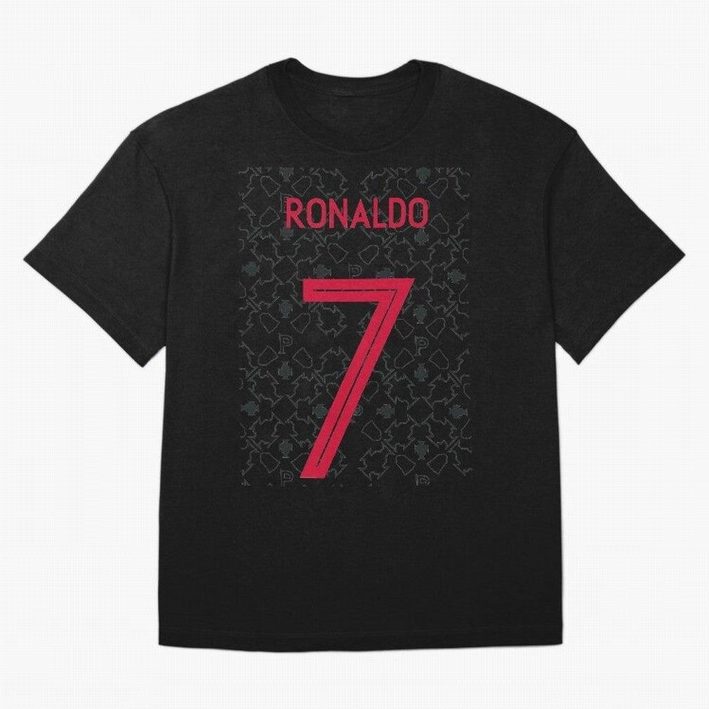 Christiano Ronaldo Portugal Away Jersey 2020 Oversized T-Shirt Celebrate the FIFA World Cup 2026 Group Stage Journey through CR7 Highlights, England and Germany Pride, Champion Mindset, Group Stage Buzz, Knockout Tension and Passionate Fan Culture;