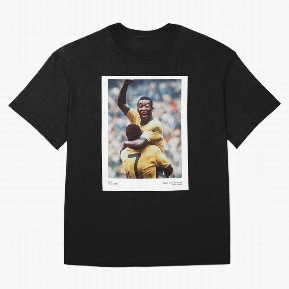 Pele Oversized T-Shirt Celebrate the Road through the FIFA World Cup 2026 Journey through Neymar Highlights, France and Portugal Pride, Fan Favorite Moments, National Team Passion, Big Match Drama and Soccer History; Ideal for Passionate Fans Who