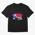RonaDora chibis Oversized T-Shirt Represent FIFA World Cup 2026 USA Canada Mexico Spirit, Built around Argentina and Brazil, Haaland and Mbappe, Game Day Rituals, Football Legends, Country Pride and the Road to the Final; Perfect for People Who
