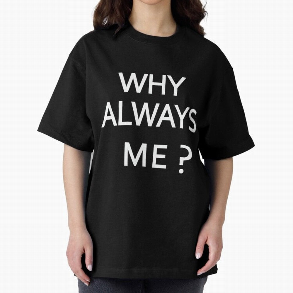 Why Always Me Mario Balotelli - Manchester City Routs United 6-1 Oversized T-Shirt Celebrate Classic Football Spirit in Match Day Hype around FIFA World Cup 2026, Neymar, Haaland and Cristiano Ronaldo, Brazil, Portugal and Argentina, Worldwide Fan