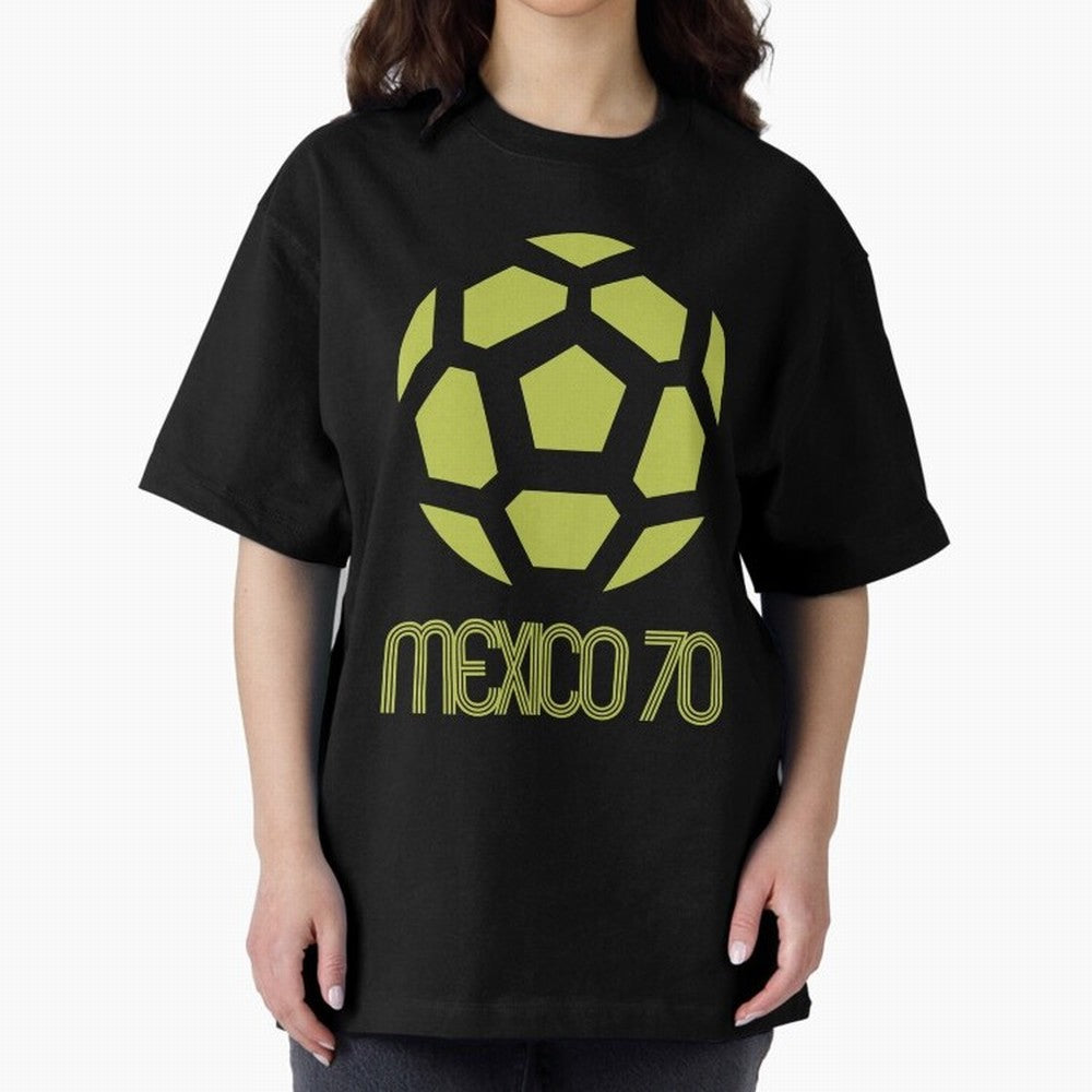 Mexico Oversized T-Shirt Carry National Pride through FIFA World Cup 2026 for Fans of Mbappe and Spain, Bringing Match Day Excitement, Supporter Culture, Golden Goals and Global Football Passion; Great for Supporters Who Love Legendary Players,