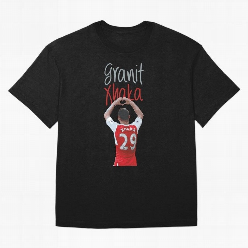 Granit Xhaka Oversized T-Shirt Live the Energy of the FIFA World Cup 2026 USA Canada Mexico Journey through Messi, Neymar and Mbappe Highlights, England, France and Netherlands Pride, Supporter Pride, Iconic Celebrations, Legendary Names and Global