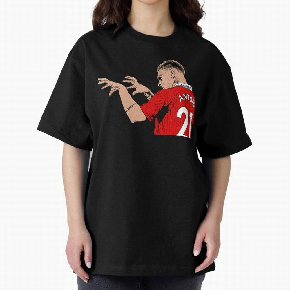 Antony Oversized T-Shirt Remember Iconic Moments from FIFA World Cup 2026 Group Stage Spirit, Capturing France, Mbappe and Neymar, Soccer Culture, Superstar Moments, National Team Dreams and Competitive Fire; Great for Supporters Who Love Legendary