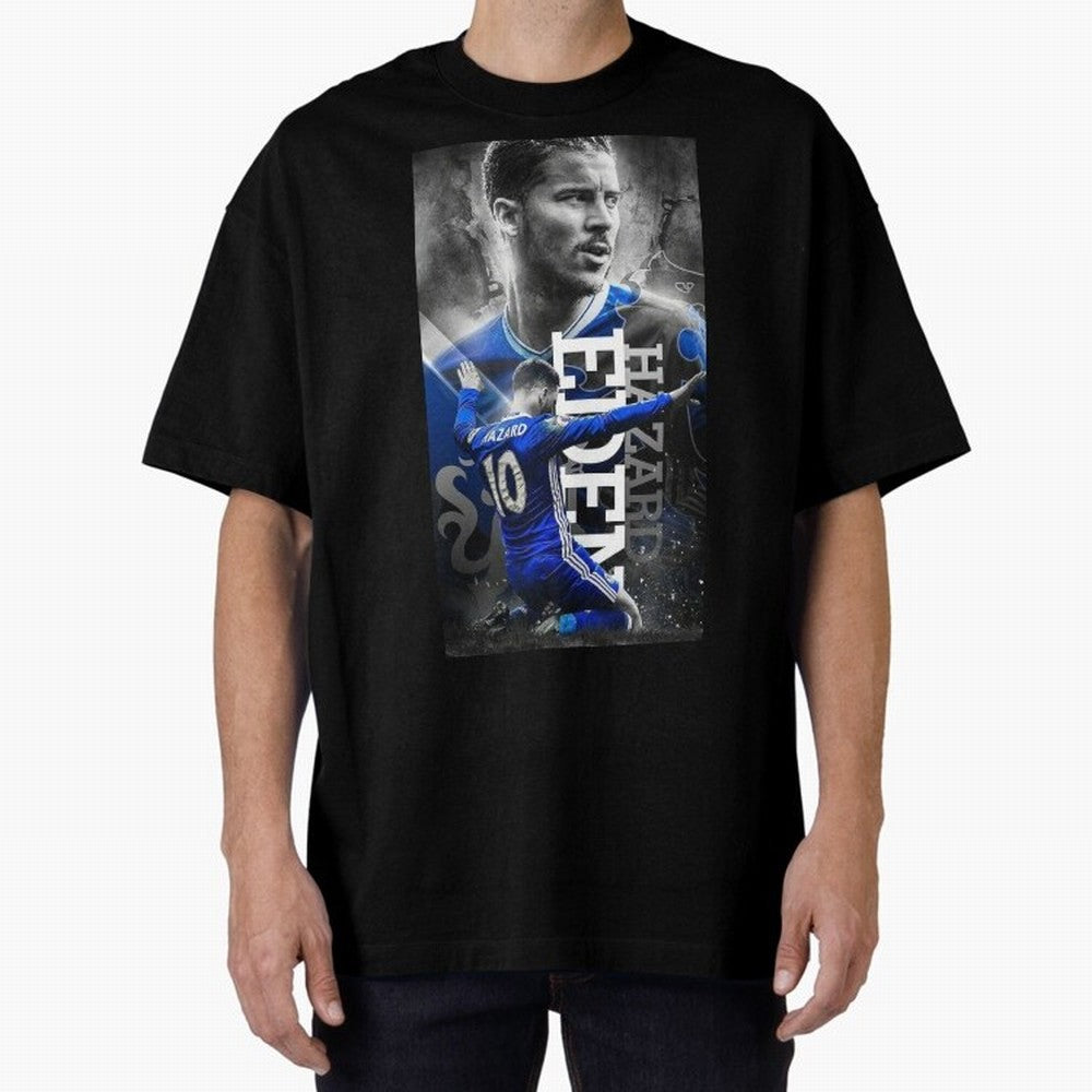 Eden Hazard Oversized T-Shirt Turn Every Weekend Toward FIFA World Cup 2026 for Fans of CR7 and Portugal, Spain and Germany, Bringing Soccer Culture, Superstar Moments, National Team Dreams and Competitive Fire; Great for Supporters Who Love
