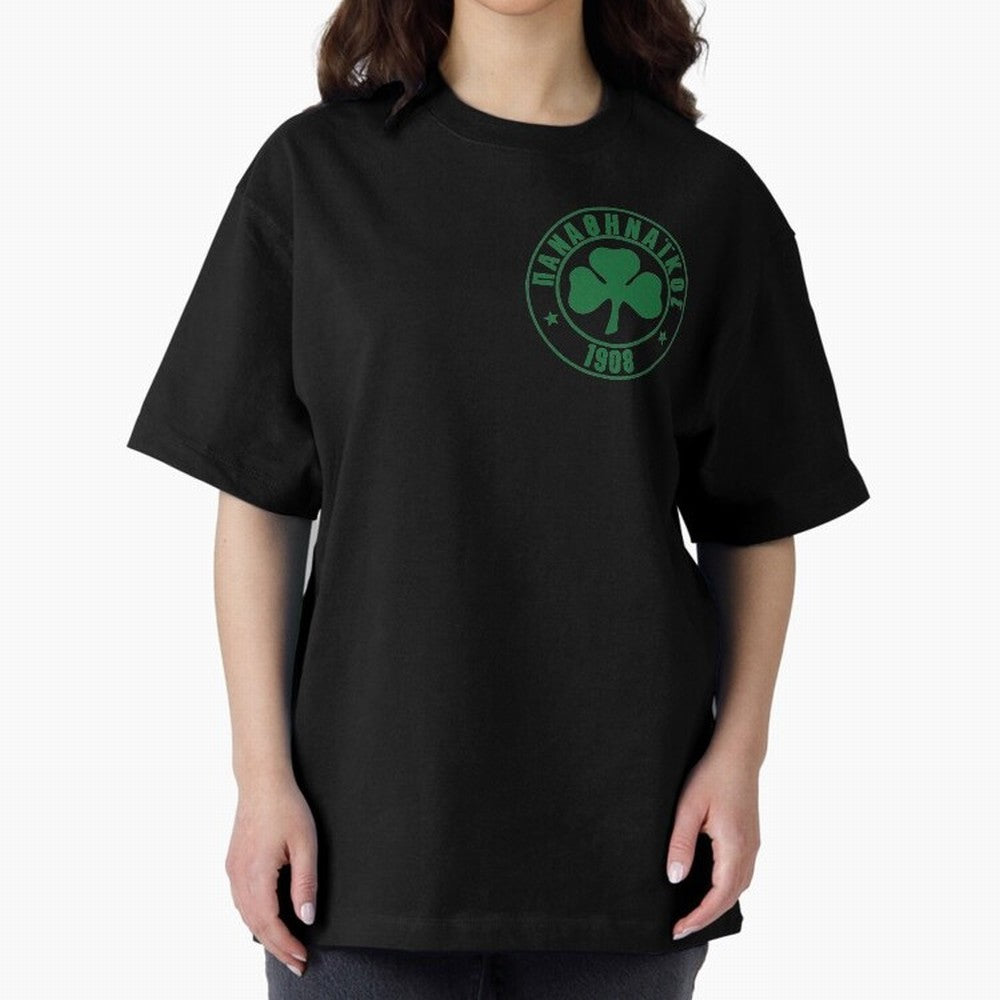Panathinaikos FC Oversized T-Shirt Honor Football Greatness during FIFA World Cup 2026 for Fans of Messi, Neymar and Mbappe and Argentina, France and Brazil, Bringing Vintage Soccer Flavor, Modern Football Stars, National Flags and Final Night
