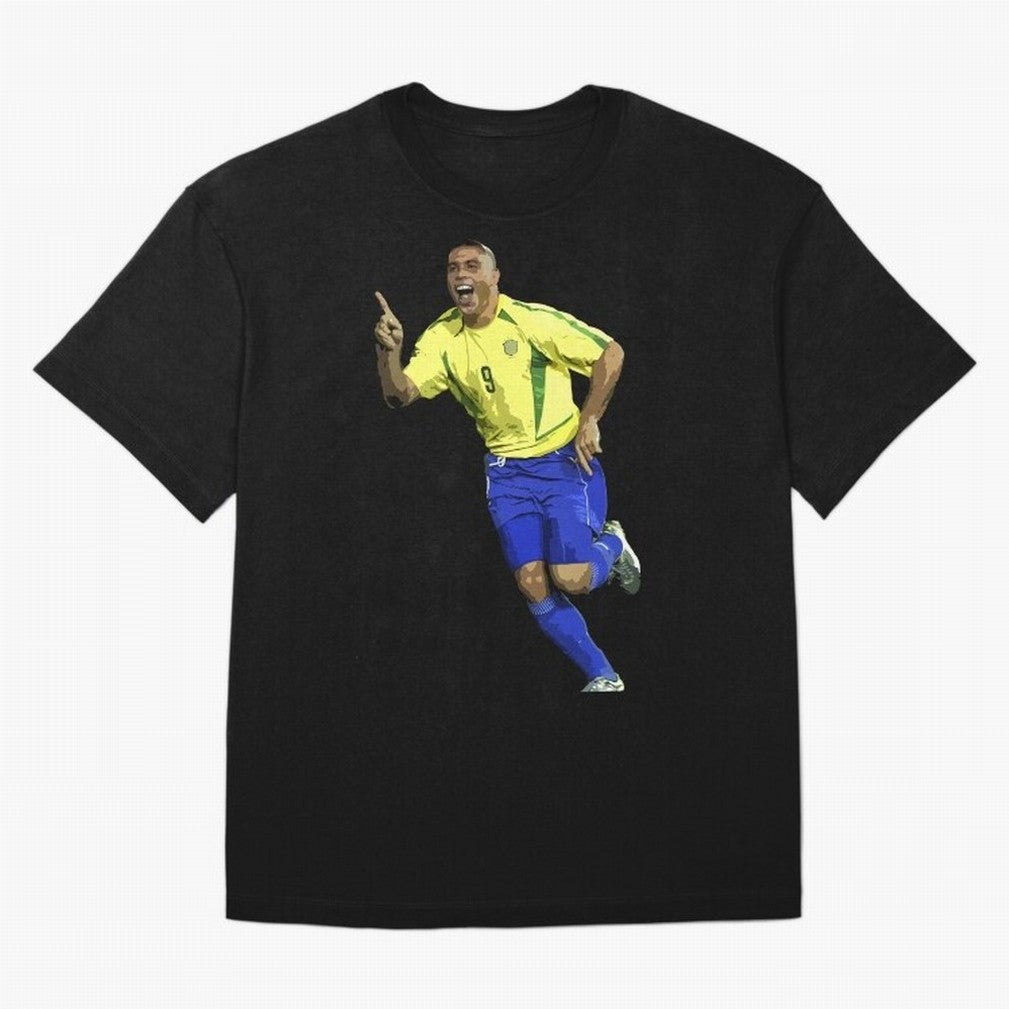 Ronaldo Nazario Oversized T-Shirt Live the Energy of FIFA World Cup 2026 Spirit, Celebrating Brazil, Portugal and Argentina, Neymar, Global Supporter Spirit, Legendary Goals, National Colors and Tournament Celebration; Made for Die Hard Supporters,