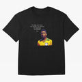 Pele Quote Oversized T-Shirt Get Ready for FIFA World Cup 2026 for Fans of Haaland and Mbappe and Argentina and Brazil, Bringing Classic Soccer Heritage, Championship Pressure, Fan Loyalty and International Pride; Ideal for Passionate Fans Who Love