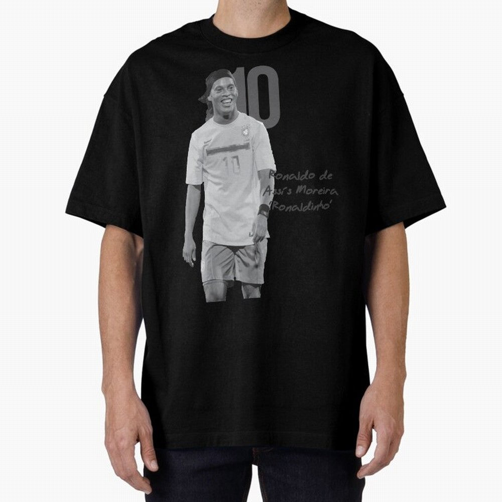 Ronaldo de Assis Moreira Ronaldinho Oversized T-Shirt Turn Football Passion into Match Day Hype around FIFA World Cup 2026 Group Stage, Haaland, Spain and Netherlands, Stadium Chants, National Pride, Trophy Dreams and Unforgettable Football