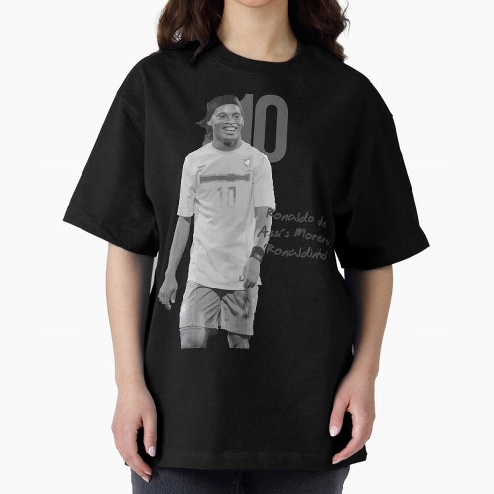Ronaldo de Assis Moreira Ronaldinho Oversized T-Shirt Turn Football Passion into Match Day Hype around FIFA World Cup 2026 Group Stage, Haaland, Spain and Netherlands, Stadium Chants, National Pride, Trophy Dreams and Unforgettable Football