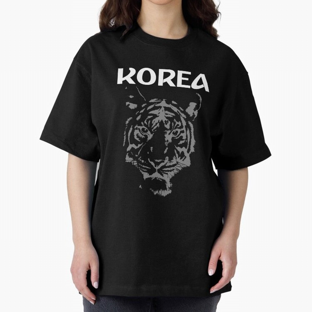 Team Korea Soccer Oversized T-Shirt Live the Energy of the FIFA World Cup 2026 USA Canada Mexico Journey through Messi, CR7 and Mbappe Highlights, Spain and Netherlands Pride, Classic Soccer Heritage, Championship Pressure, Fan Loyalty and
