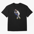 Zinedine Zidane Oversized T-Shirt Stand with FIFA World Cup 2026 USA Canada Mexico Spirit, Highlighting Argentina, Neymar, Vintage Soccer Flavor, Modern Football Stars, National Flags and Final Night Emotion; Perfect for People Who Love Argentina,