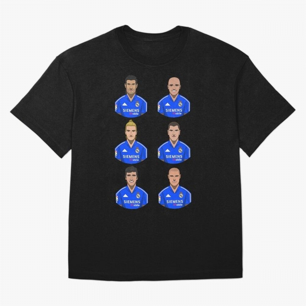 Los Galacticos Oversized T-Shirt Show Championship Spirit for FIFA World Cup 2026 USA Canada Mexico for Fans of Neymar and Brazil, Portugal and Argentina, Bringing Global Supporter Spirit, Legendary Goals, National Colors and Tournament