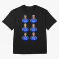 Los Galacticos Oversized T-Shirt Show Championship Spirit for FIFA World Cup 2026 USA Canada Mexico for Fans of Neymar and Brazil, Portugal and Argentina, Bringing Global Supporter Spirit, Legendary Goals, National Colors and Tournament