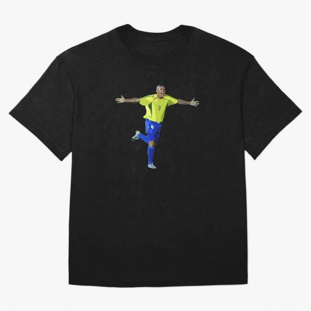 Brazilian Legend Ronaldo Oversized T-Shirt Show Passion for the Stars of FIFA World Cup 2026 Group Stage for Fans of Mbappe and Argentina, France and Brazil, Bringing Global Supporter Spirit, Legendary Goals, National Colors and Tournament