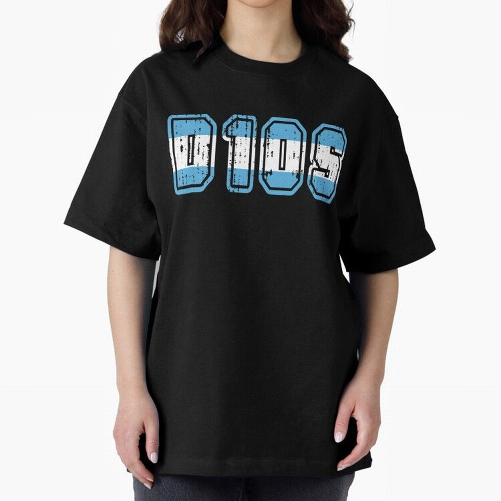 Dios Oversized T-Shirt Show Love for Legendary Goals in the FIFA World Cup 2026 Journey through Messi, CR7 and Mbappe Highlights, England and Germany Pride, Fan Favorite Moments, National Team Passion, Big Match Drama and Soccer History; Made for