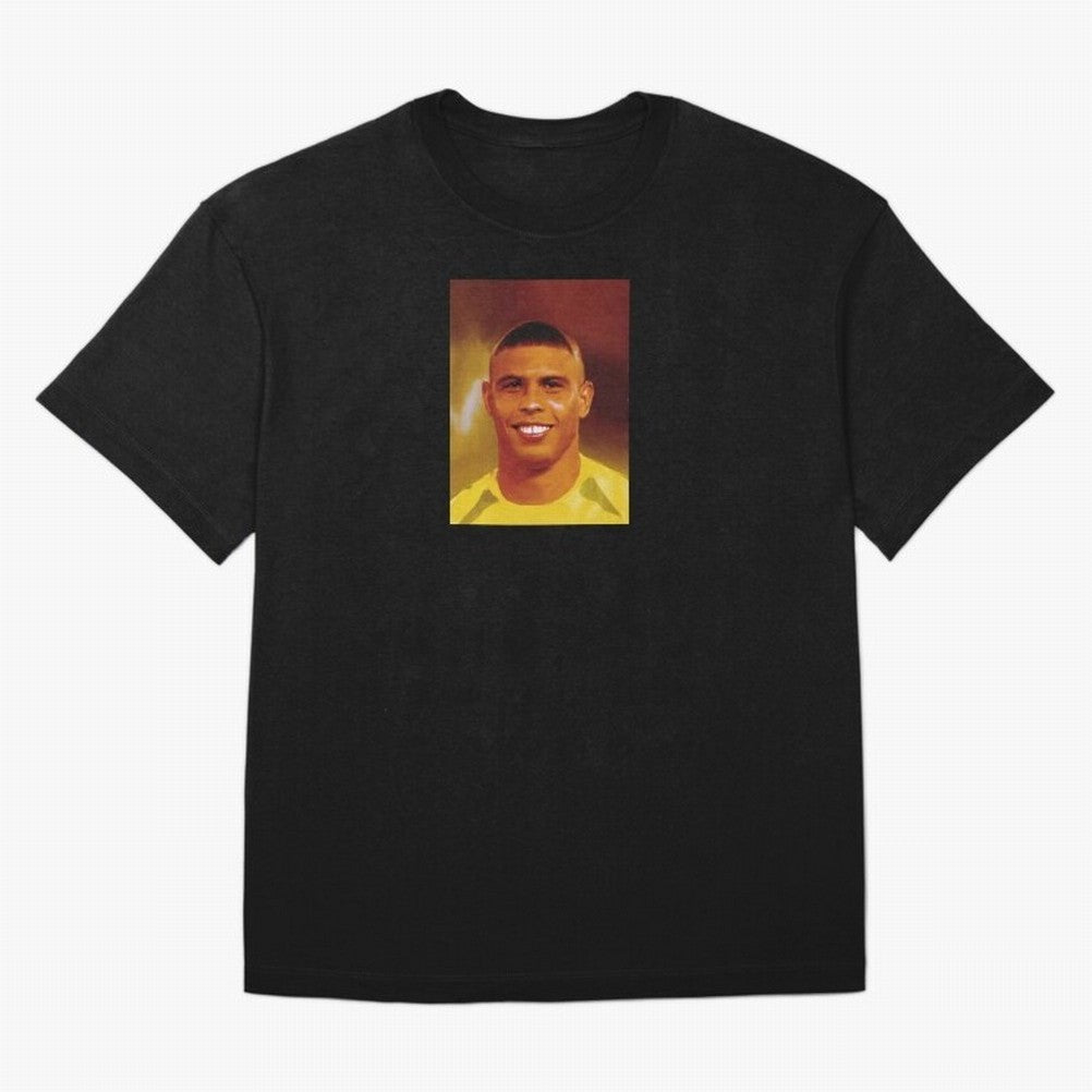 Ronaldo Nazario Digital Painting Oversized T-Shirt Feel International Energy from Global Football Passion for FIFA World Cup 2026, Inspired by Neymar, Haaland and Cristiano Ronaldo, France and Portugal, Fan Favorite Moments, National Team Passion,