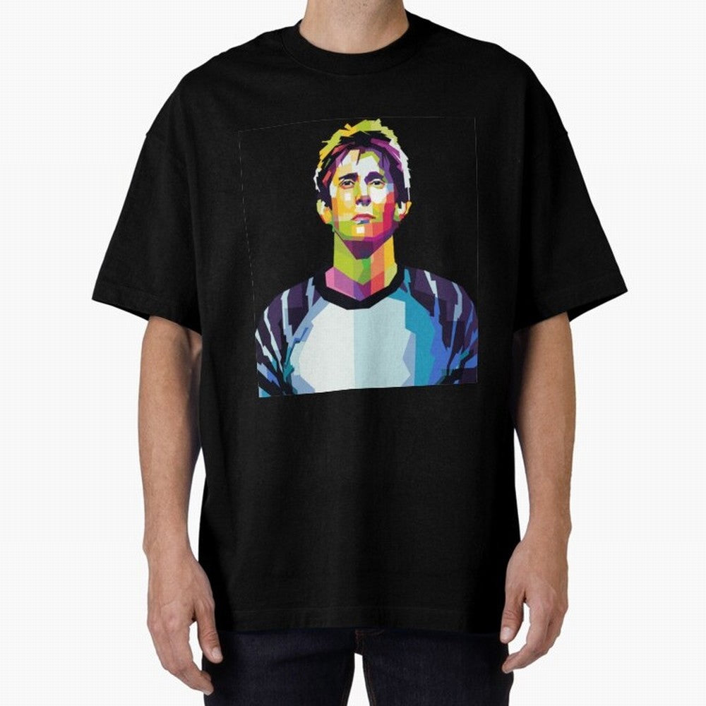 Edwin Van Der Sar Oversized T-Shirt Join Global Football Passion for FIFA World Cup 2026 USA Canada Mexico, Filled with Mbappe and Neymar, Spain, Goal Celebration Energy, Supporter Heritage, Football Icons and Worldwide Tournament Joy; Ideal for