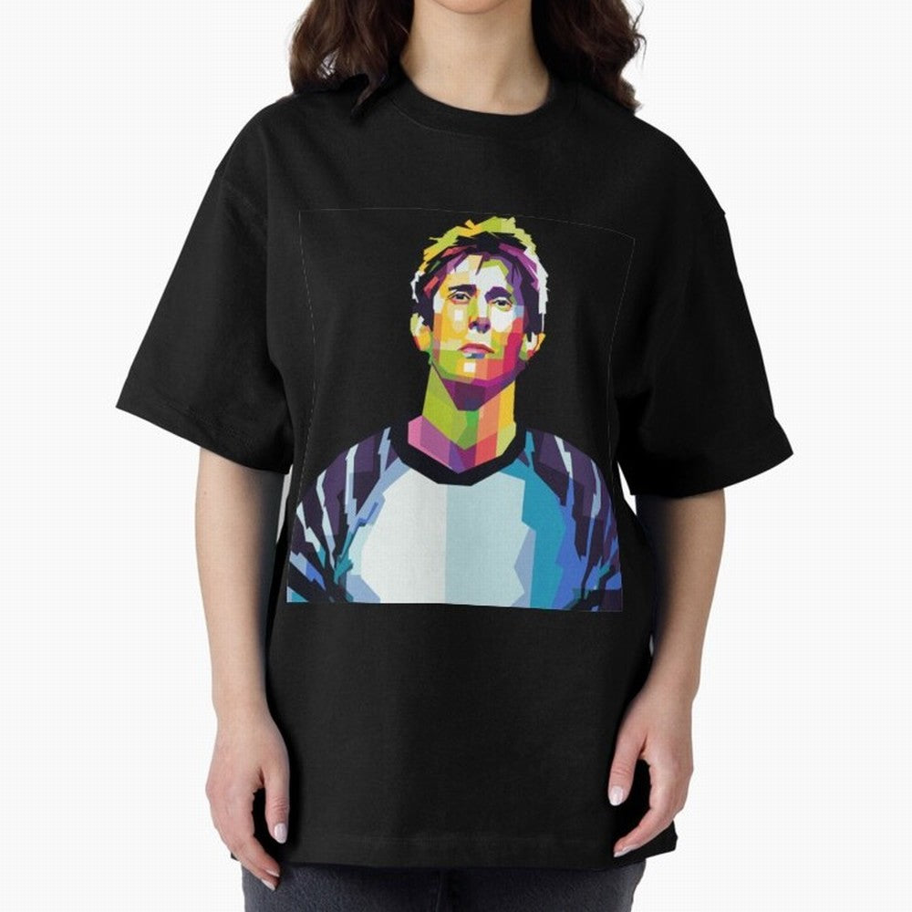 Edwin Van Der Sar Oversized T-Shirt Join Global Football Passion for FIFA World Cup 2026 USA Canada Mexico, Filled with Mbappe and Neymar, Spain, Goal Celebration Energy, Supporter Heritage, Football Icons and Worldwide Tournament Joy; Ideal for