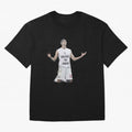 Ricardo Kaka wearing  I belong to Jesus  t-shirt sticker for football lovers Oversized T-Shirt Mark Global Football Passion for FIFA World Cup 2026, Made for Messi, Neymar and Mbappe, France and Portugal, Sports Nostalgia, International