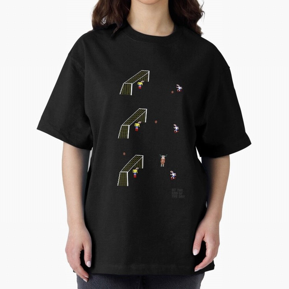 Penalty miss Oversized T-Shirt Bring World Football Passion into FIFA World Cup 2026 USA Canada Mexico Centered on CR7 and Messi, Brazil, Portugal and Argentina Energy, Stadium Memories, Football Loyalty, International Chants and Championship