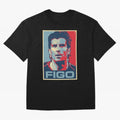 Figo Oversized T-Shirt Feel the Trophy Chase of Global Football Passion for FIFA World Cup 2026 USA Canada Mexico, Capturing Haaland, Portugal, Spain and Germany, Match Day Excitement, Supporter Culture, Golden Goals and Global Football Passion;
