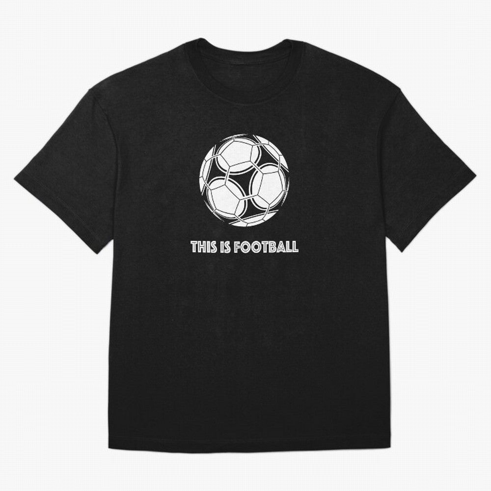 This Is Football Oversized T-Shirt Celebrate Unforgettable Nights in FIFA World Cup 2026 for Fans of Neymar and Brazil, Bringing Stadium Chants, National Pride, Trophy Dreams and Unforgettable Football Memories; Great for Watch Parties, Sports