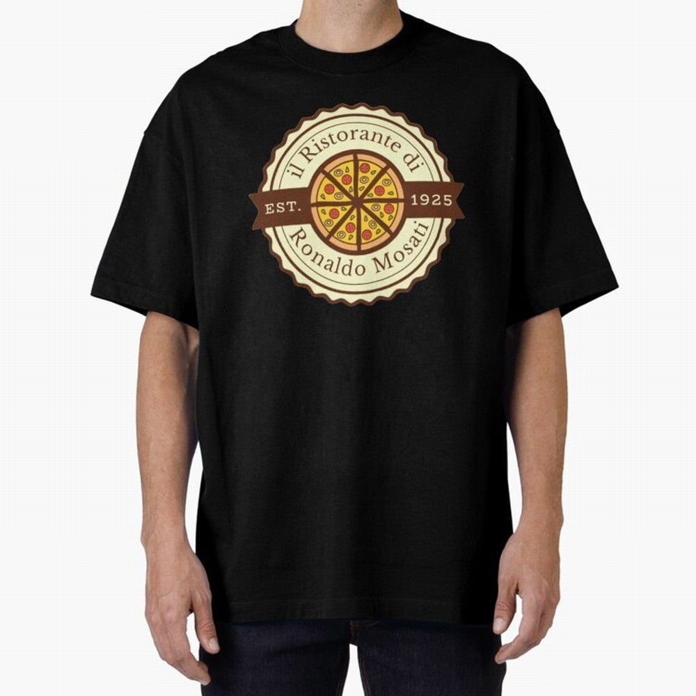 il Ristorante di Ronaldo Mosati Oversized T-Shirt Follow Match Day Hype around FIFA World Cup 2026, Mbappe, Netherlands, Fan Favorite Moments, National Team Passion, Big Match Drama and Soccer History; Perfect for Supporters Who Want Bold Football