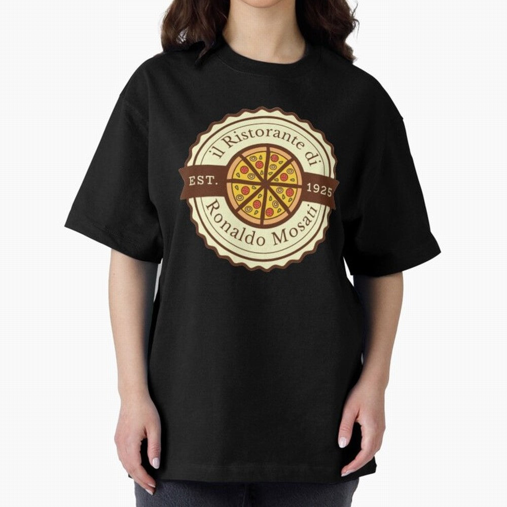 il Ristorante di Ronaldo Mosati Oversized T-Shirt Follow Match Day Hype around FIFA World Cup 2026, Mbappe, Netherlands, Fan Favorite Moments, National Team Passion, Big Match Drama and Soccer History; Perfect for Supporters Who Want Bold Football