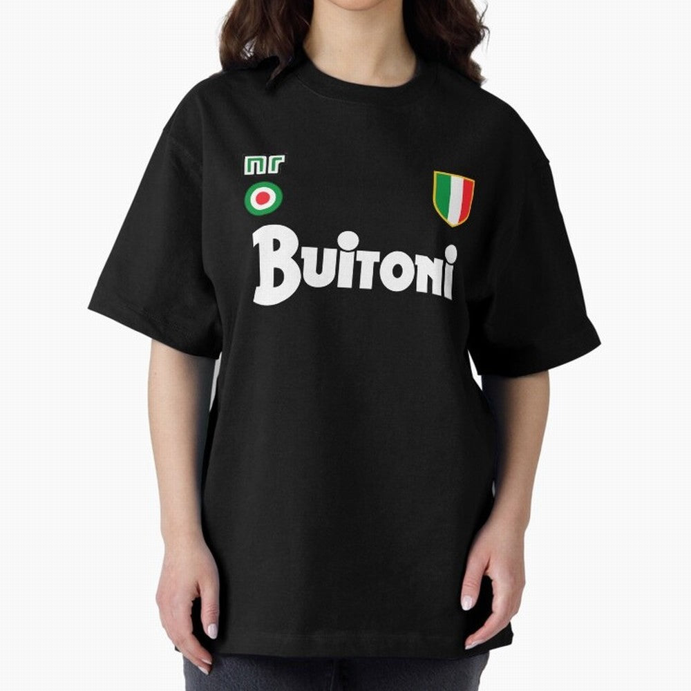 Napoli 1987 Oversized T-Shirt Show Support during FIFA World Cup 2026 USA Canada Mexico Filled with Mbappe, Portugal Energy, Stadium Chants, National Pride, Trophy Dreams and Unforgettable Football Memories; Great for Watch Parties, Sports Bars,