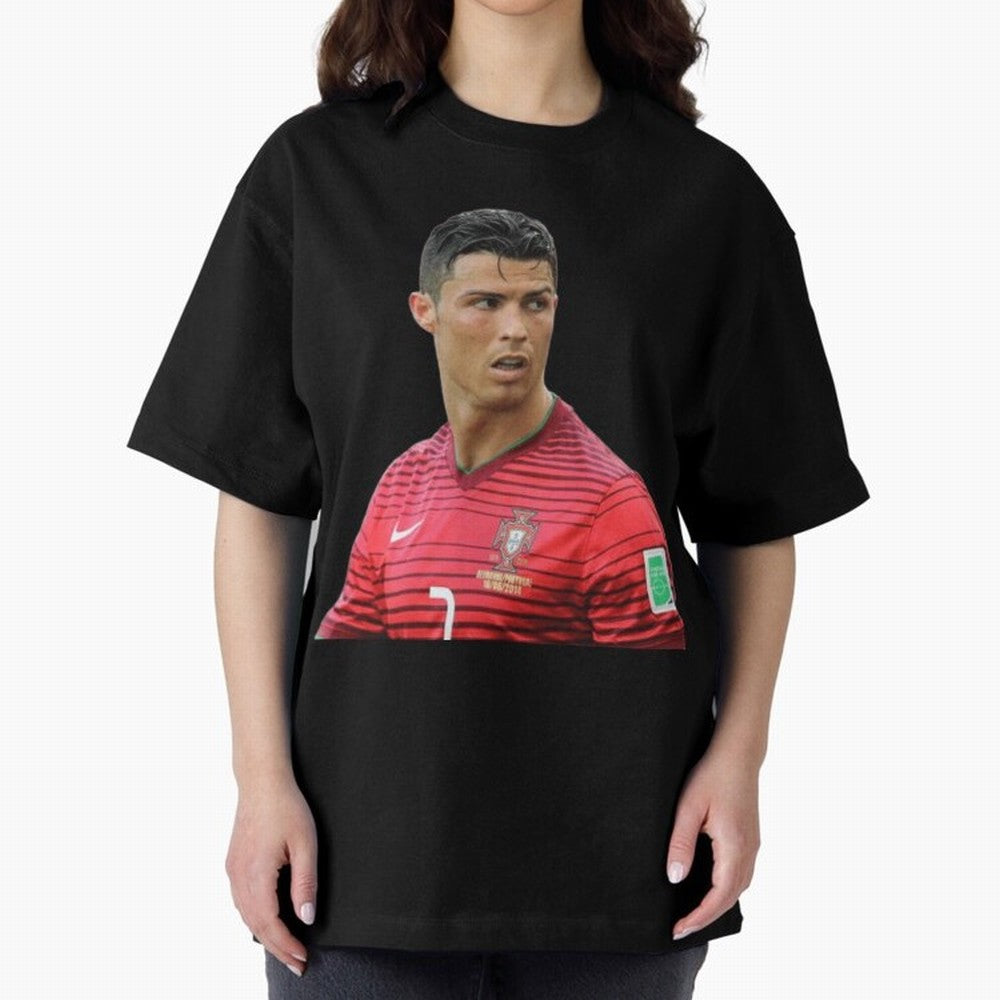 Ronaldo @AmazinProDesign Oversized T-Shirt Bring Stadium Energy to FIFA World Cup 2026 Group Stage Spirit, with Argentina, France and Brazil, Messi, Neymar and Mbappe, Champion Mindset, Group Stage Buzz, Knockout Tension and Passionate Fan Culture;