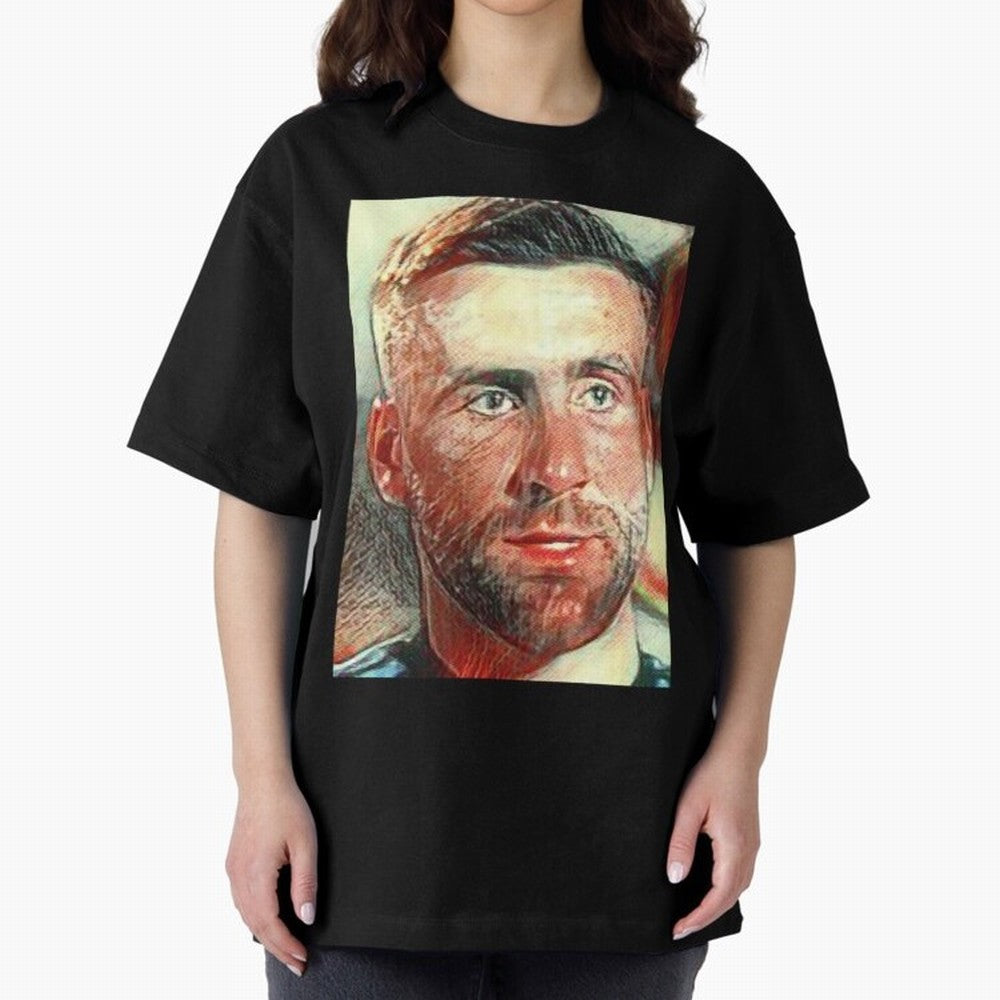 Luke Shaw Oversized T-Shirt Spotlight FIFA World Cup 2026 Group Stage for Fans of Mbappe and England, France and Netherlands, Bringing Classic Soccer Heritage, Championship Pressure, Fan Loyalty and International Pride; Created for Match Day