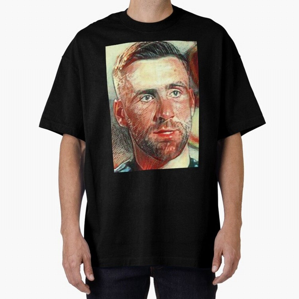 Luke Shaw Oversized T-Shirt Spotlight FIFA World Cup 2026 Group Stage for Fans of Mbappe and England, France and Netherlands, Bringing Classic Soccer Heritage, Championship Pressure, Fan Loyalty and International Pride; Created for Match Day