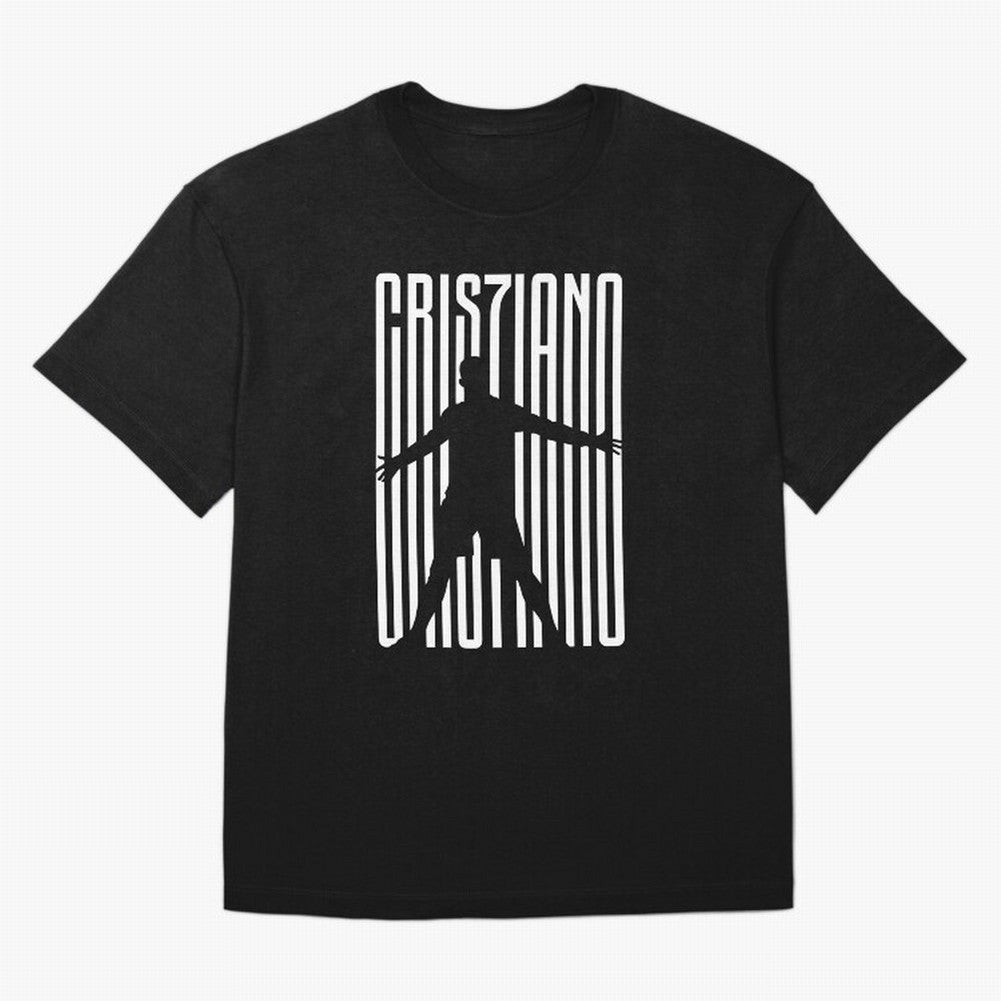Christiano Ronaldo Icon black Jersey 2023 Oversized T-Shirt Relive the Noise and Pride of Global Football Passion for FIFA World Cup 2026 USA Canada Mexico, Inspired by Neymar, Haaland and Cristiano Ronaldo, Argentina and Brazil, Stadium Memories,