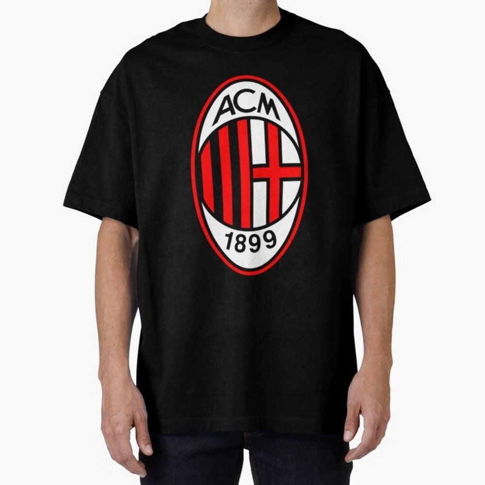 AC Milan Classic . Oversized T-Shirt Represent the Passion of FIFA World Cup 2026 USA Canada Mexico for Fans of CR7 and Argentina, Bringing Game Day Rituals, Football Legends, Country Pride and the Road to the Final; Created for Match Day Parties,