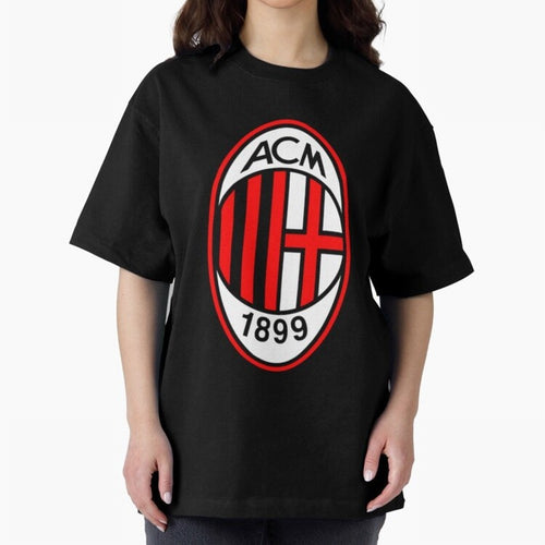 AC Milan Classic . Oversized T-Shirt Represent the Passion of FIFA World Cup 2026 USA Canada Mexico for Fans of CR7 and Argentina, Bringing Game Day Rituals, Football Legends, Country Pride and the Road to the Final; Created for Match Day Parties,