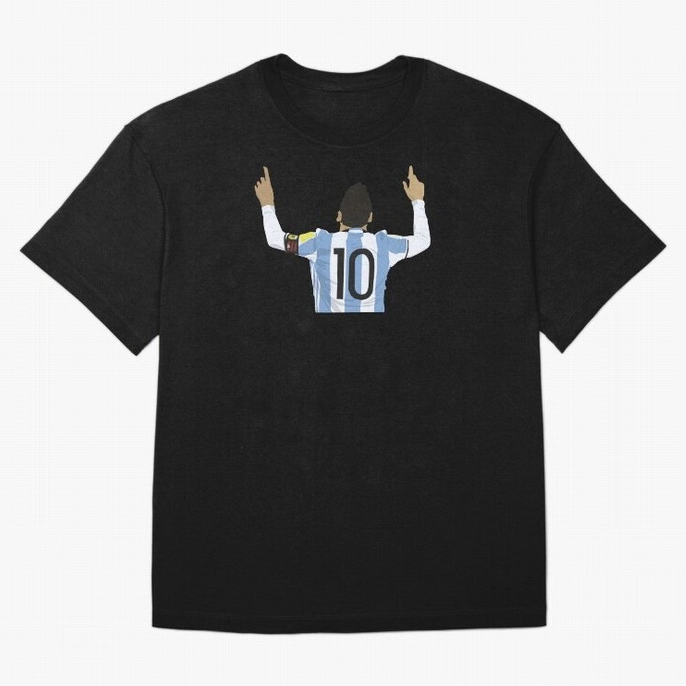 Lionel Messi Sticker Classic T-Shirt Experience the Global Stage of FIFA World Cup 2026 USA Canada Mexico for Fans of Messi and Argentina and Brazil, Bringing Goal Celebration Energy, Supporter Heritage, Football Icons and Worldwide Tournament Joy;